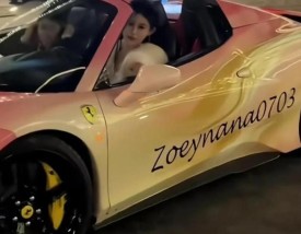 广州法拉利女司机照片 广州法拉利女司机是谁