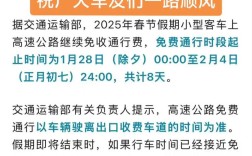 2021春节高速公路免费时间 2021春节高速公路免费时间最新