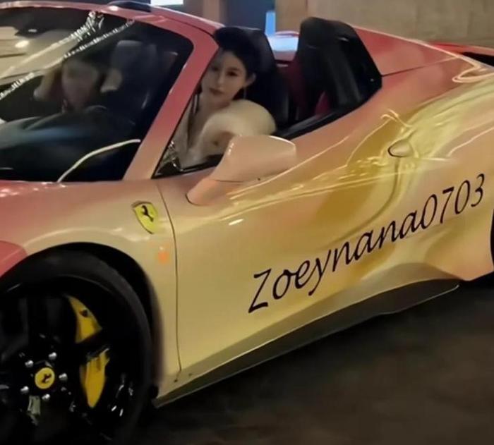 广州法拉利女司机照片 广州法拉利女司机是谁