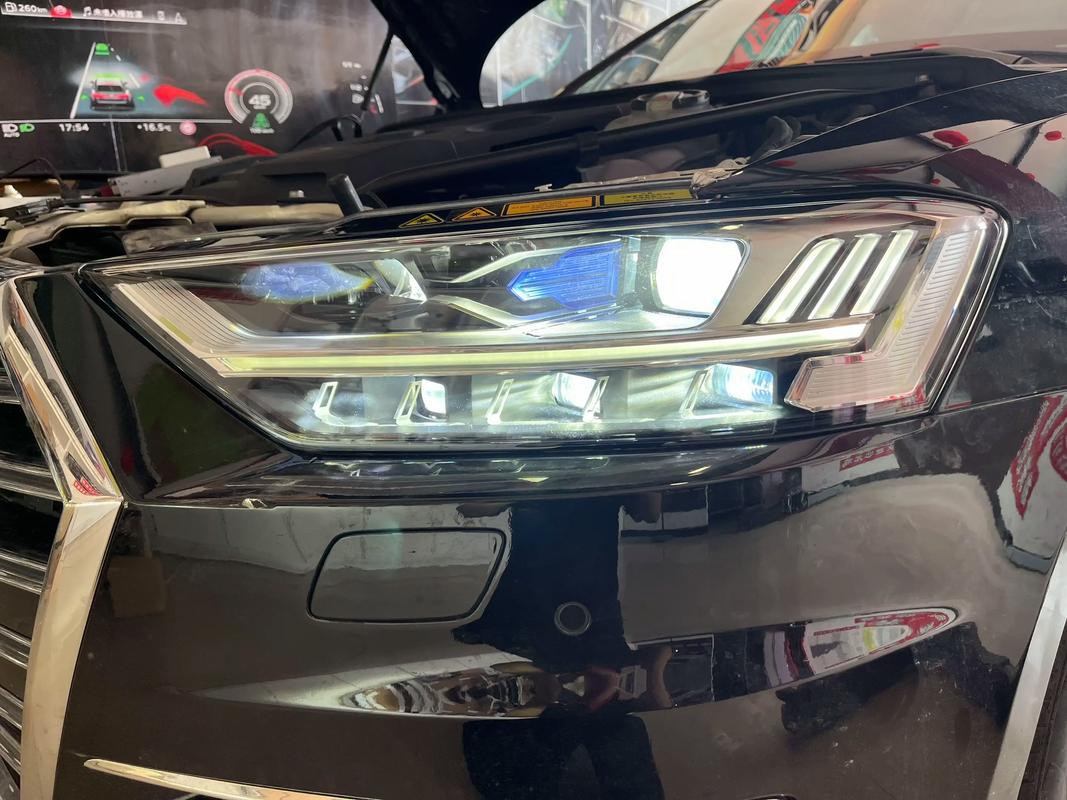 奥迪全新a8,奥迪全新a8l车灯
